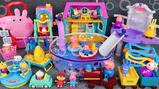 11 Minutes Satisfying with Unboxing Peppa Pig Summer Pool Toys Set Review | ASMR
