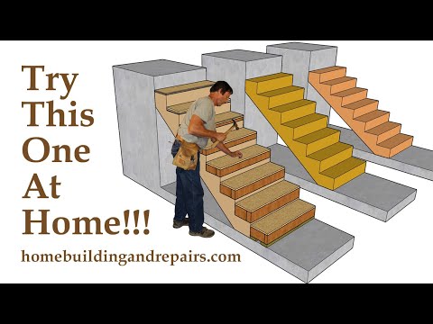 How To Lower Riser Height On Existing Stairway By Adding Another Tread And Materials To Other Steps