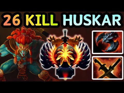 🔥 NEW PATCH 7.40 !!! HUSKAR MID 26 KILLS, UNSTOPPABLE FURY | DOTA 2 GAMEPLAY 🔥