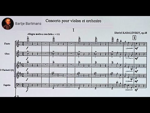 Dmitry Kabalevsky - Violin Concerto, Op. 48 (1948)