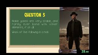 Dr Doe's Chemistry Quiz Speedrun (real)