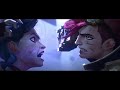 Vi VS Jinx Caitlyn VS Sevika To Ashes And Blood Arcane League Of Legends