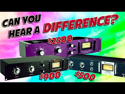 Can you HEAR the Difference in these 1176 Hardware compressors?