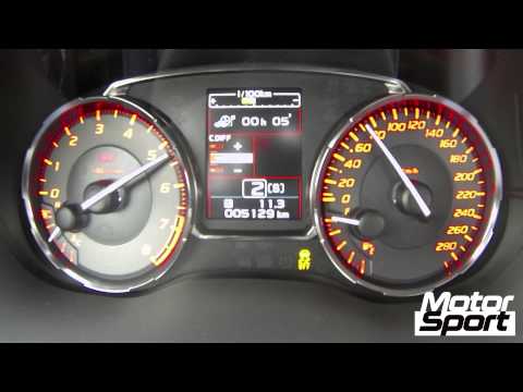 0-100 km/h : Subaru WRX STi S (Motorsport)