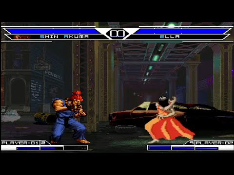 Shin Akuma VS ELLA Epic Fight