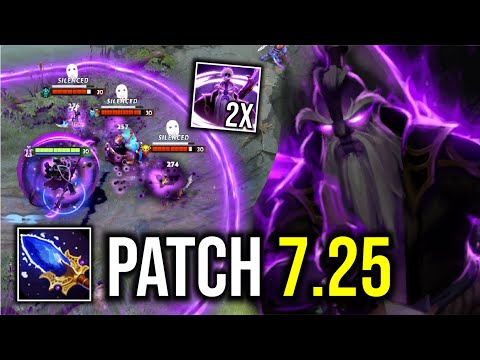 NEW META..!! Silence and 2x Resonance Pulse Charge Aghanim Scepter New Patch 7.25 | Dota 2