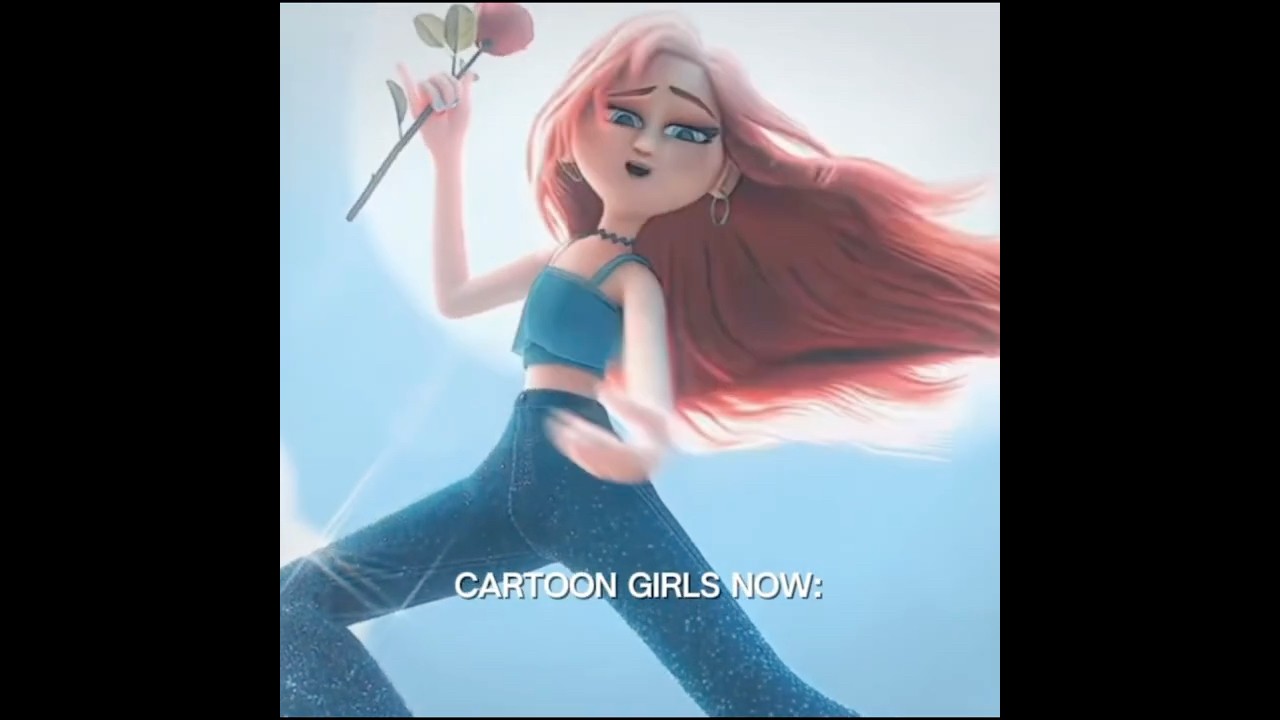 .cartoon girls now VS then NOT HATING. #fandom #editing #edit #thenvsnow #foryoupageshorts