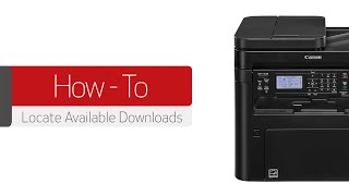 Updated Procedure for Downloading Drivers and Software for your Canon Laser Printer