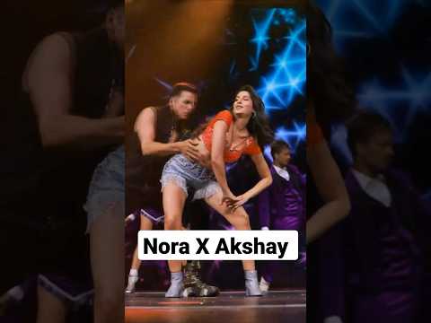 Nora Fatehi X Akshay Kumar Dance at iifa 2023 #shorts