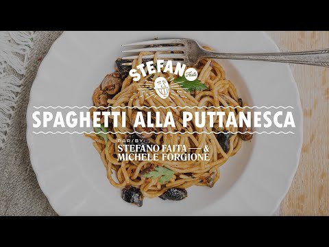 Spaghetti alla puttanesca | Easy recipe | Stefano Faita