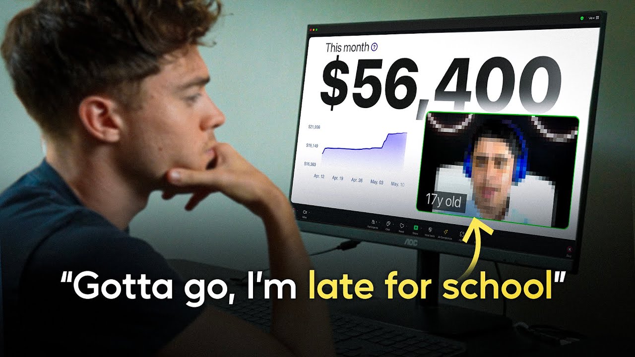 How this 17 year old makes $56k/month