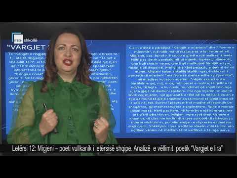 Letërsi 12 - Migjeni: poeti vullkanik i letërsisë shqipe.Analizë e vëllimit  poetik “Vargjet e lira”
