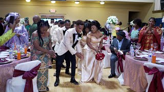 Download lagu Beautiful Congolese Wedding Entrance Dance - ASAPH DU CIEL (Jesus m'a libéré) mp3