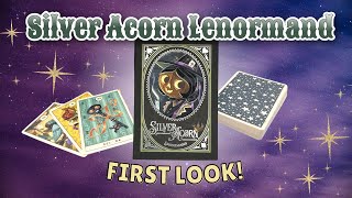 Silver Acorn Lenormand Flip Through & First Impressions | A Charming First Look at Every Card