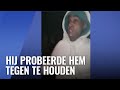 Inbreker op heterdaad betrapt en gefilmd met telefoon