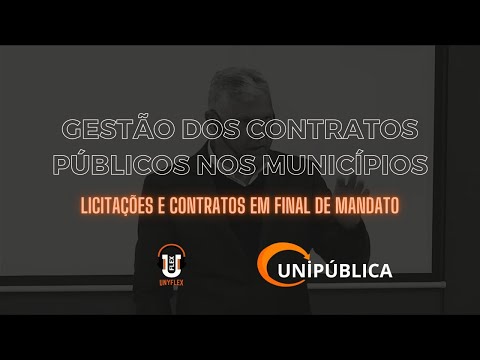 Gestão dos Contratos Públicos nos Municípios