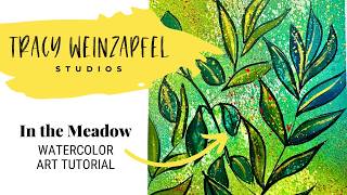 Easy Watercolor Leaf Painting Tutorial (Beginner Art Journal Page Idea)