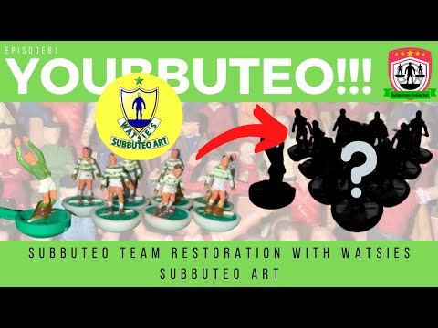 immagine di anteprima del video: Subbuteo Team Restoration with Watsies Subbuteo Art on Youbbuteo