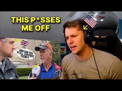 American reacts to Brit Interviews US Voters Who Still Support Trump