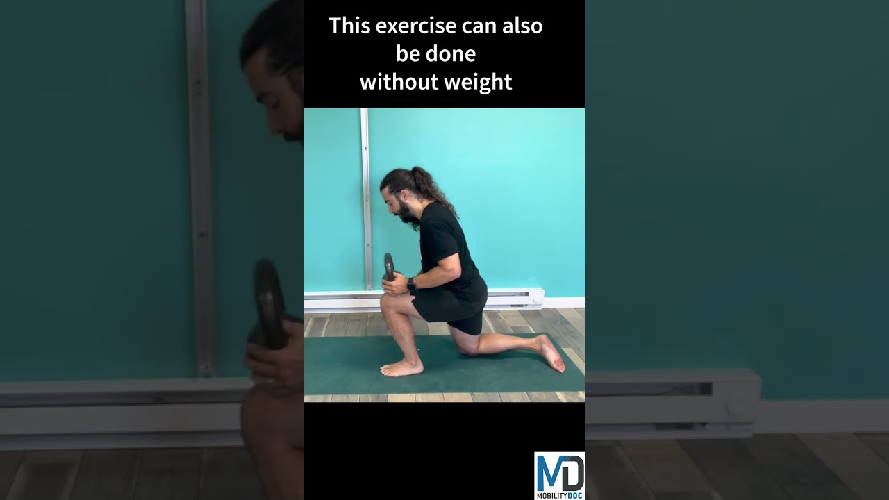 Ankle mobility hack for better dorsiflexion. #shorts #fitness #mobility #strength