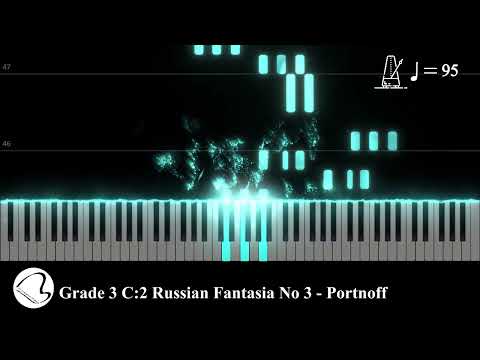 Russian Fantasia No 3 - Piano only - Tempo 95 - AMEB Violin Series 10 Grade 3 List C No. 2