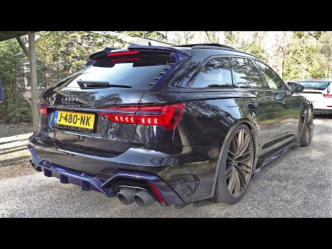 ABT Audi RS6 R Avant C8 1 of 125 with OPF Delete - Engine Start, Revs, Accelerations!