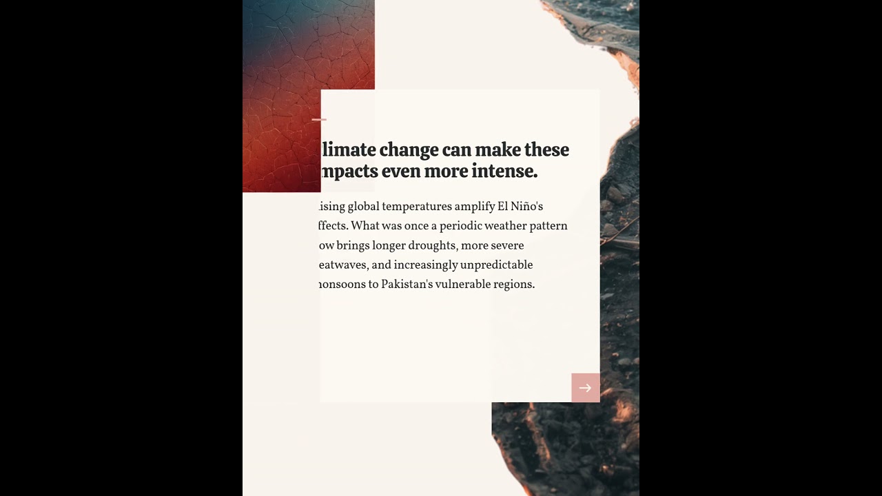 El Niño and its Impact on Pakistan
