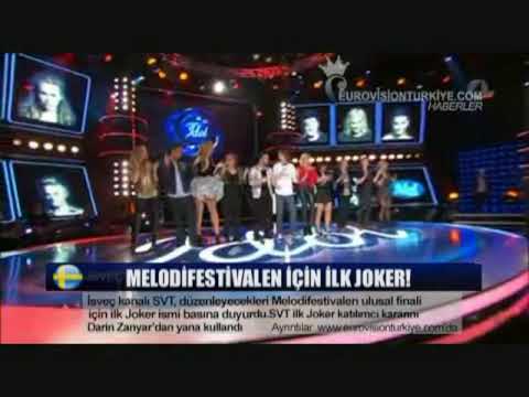 İsveç Melodifestivalen 2010 Birinci Joker Aday (EurovisionTurkiye.Com)