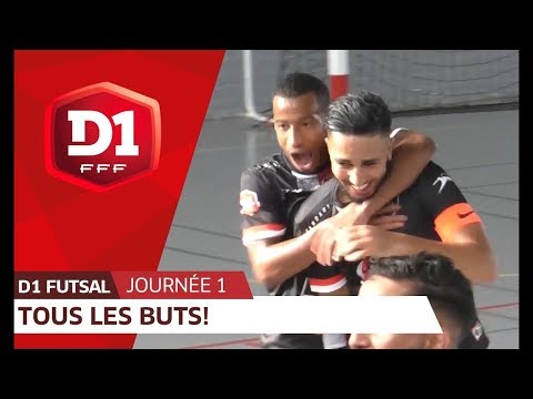 D1 Futsal, journée 1 : Tous les buts I 2018-2019