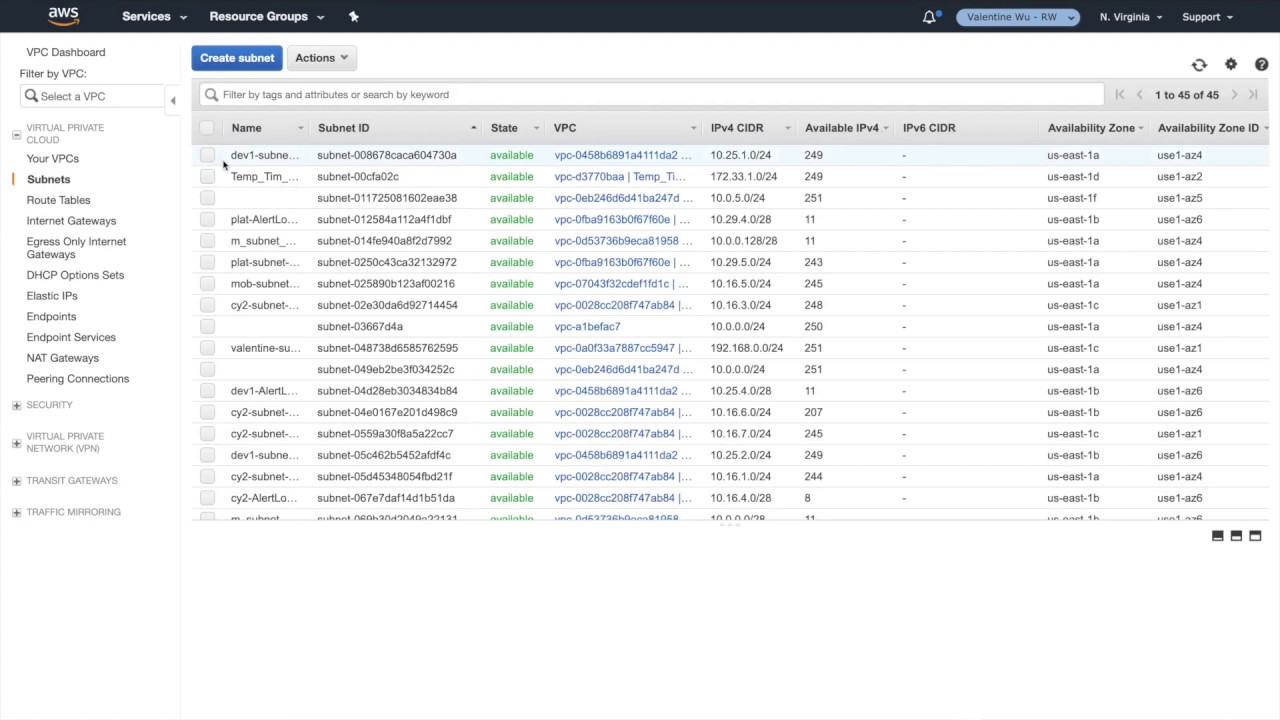 Amazon VPC (1): Set up a non-default VPC with a public subnet