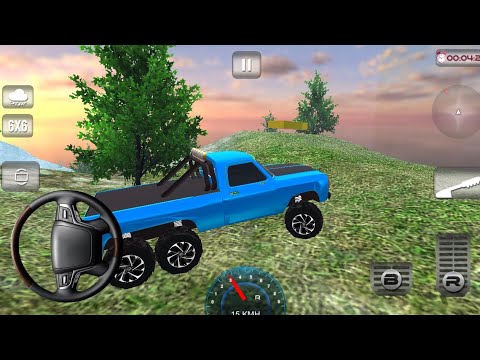 Offroad Truck Simulator | 6x6 Offroad Jeep Drive - Android Gameplay