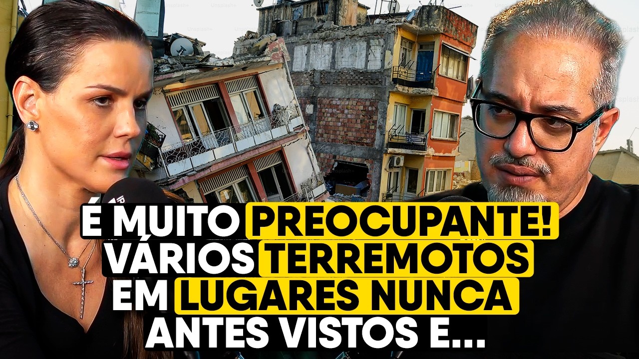 AUMENTO DE TERREMOTOS: SINAL DO FIM DOS TEMPOS ou COINCIDÊNCIA? - DANIEL LOPEZ