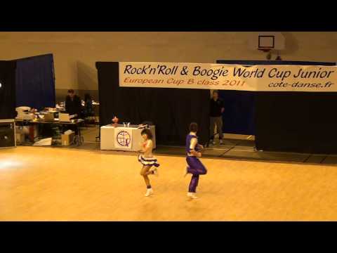 B-class final footwork round 7.