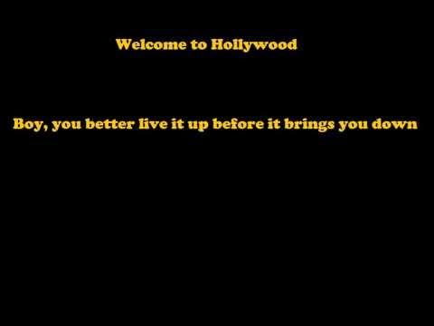 Welcome to Hollywood by Mitchel Musso lyrics
