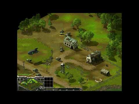 Sudden Strike Gold Edition I(3-3) 2vs2 MisterPimmler/BloodSport vs Gelo/Hanzen Full Gameplay