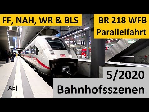 BR 628 WfB, parallel journey with PESA Link, Hamburg, Berlin & Rostock - Station Scene 5/2020 - AE