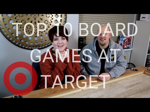 TOP 10 BOARD GAMES YOU CAN BUY AT TARGET