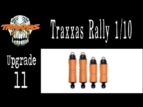 Kojot - Traxxas Rally - Level 11 Upgrade - Orange Shock Covers