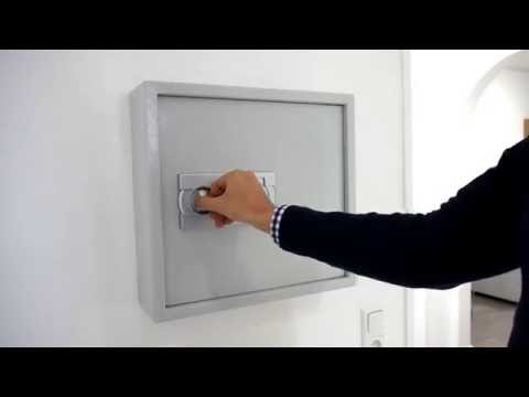 Schlüsselschrank SLE 80 mit Einwurfschacht und Elektronikschloss - Video Vorschau