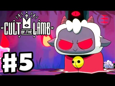 Cult of the Lamb - Gameplay Walkthrough Part 5 - Heket Boss Fight!