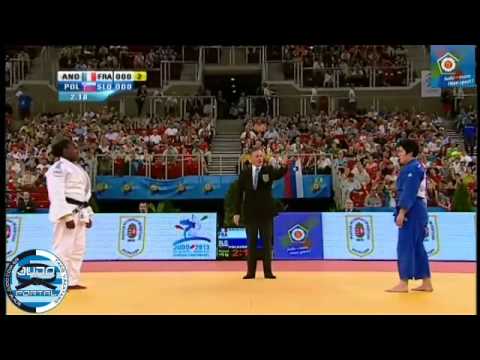 European Judo Championships Budapest 2013 Final o78kg ANDEOL Emilie (FRA) - POLAVDER Lucija (SLO)