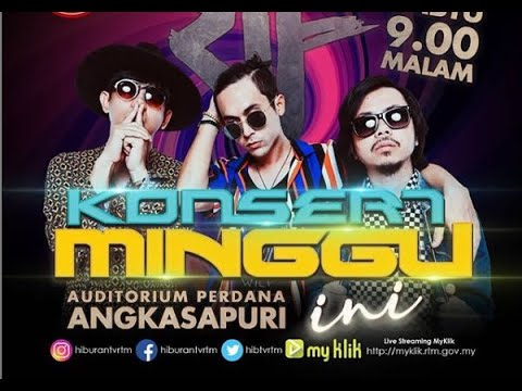 [FULL] Bunkface Live 2019 RTM Konsert Minggu Ini #suara #KMI