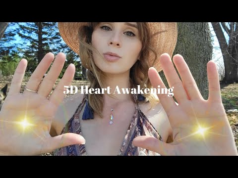 ✨️5th Dimensional Heart Healing | Light Language ASMR (Bird Song Background ???? )