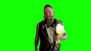 Kevin Owens "I have the best moveset" green screen