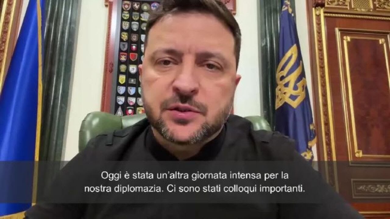 Guerra Ucraina, Zelensky: "Continuiamo a lavorare per avvicinare veramente la pace"