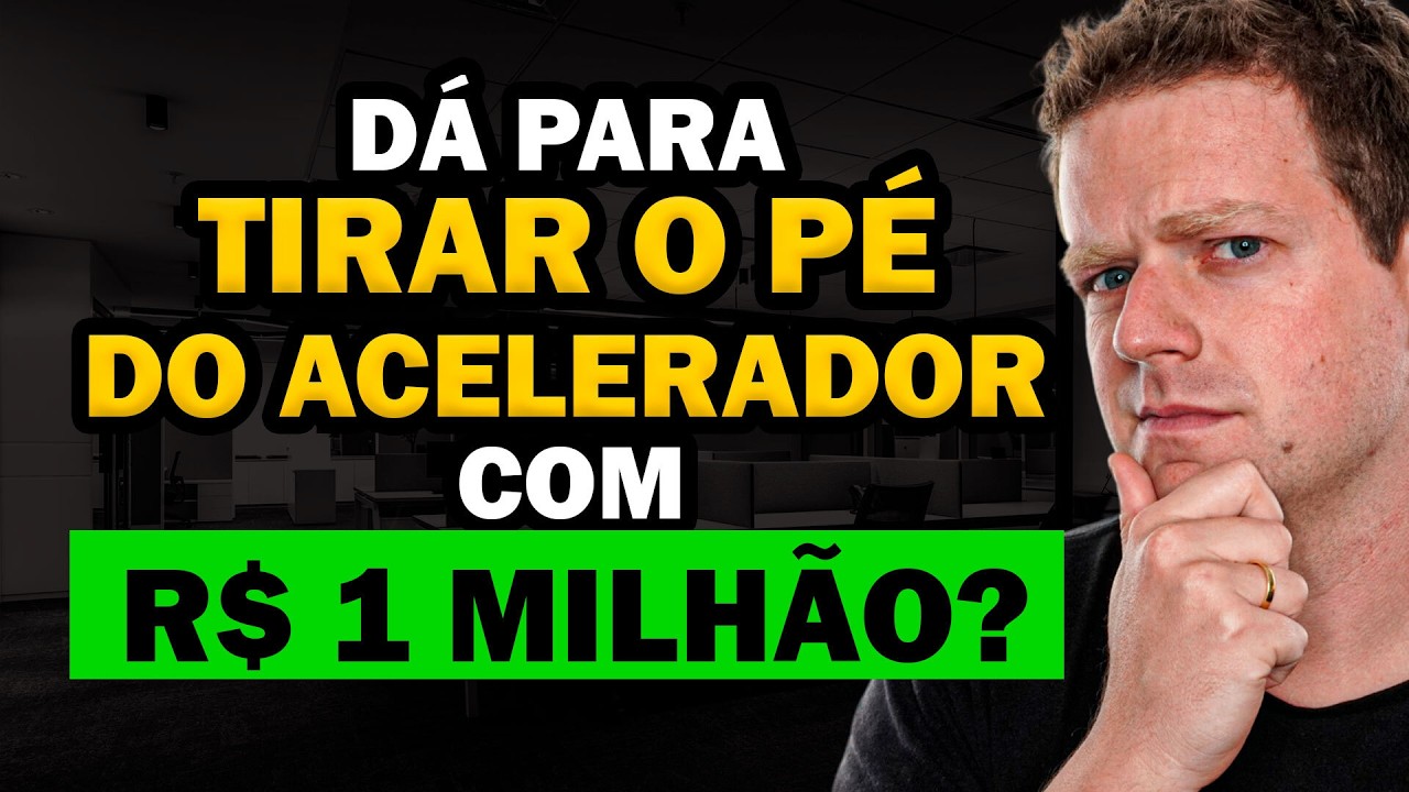 É possível VIVER DE RENDA com R$1 MILHÃO em 2025?