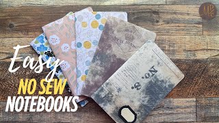 Easy DIY Notebook with a Staple Binding - Great for Gifts!