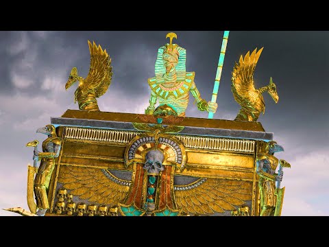 Total War: Warhammer 3 - TOMB KINGS Vs DWARFS