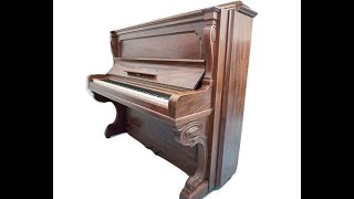 เปียโน Steinway & Sons Upright สูง 52 เปียโน Steinway & Sons Upright สูง 52