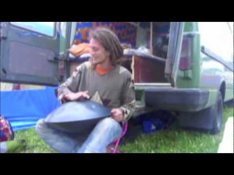 Some 1st gen panart Handpan trials by Daniel Waples (& a Romanian trumpet) 2010